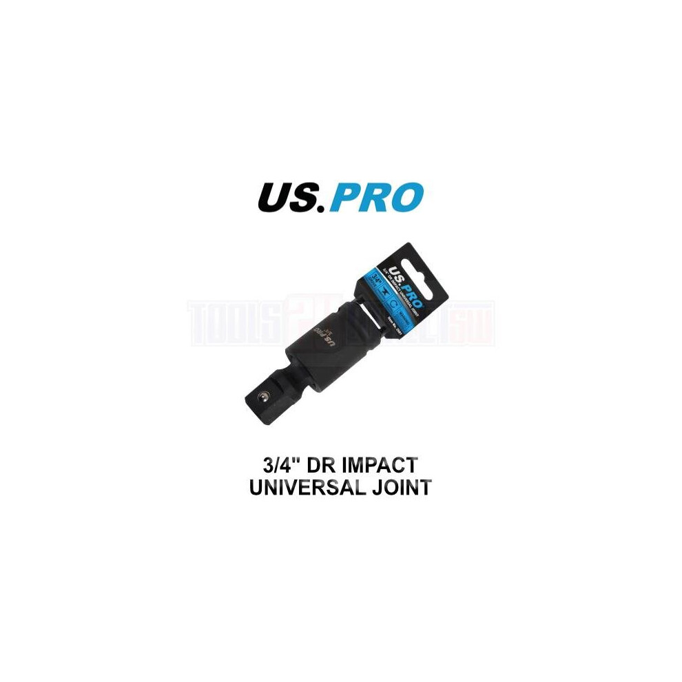 Us Pro Tools 3/4" Drive Universal Impact Socket Joint Wobble Swivel Extension 3981