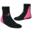 (Medium) MARTIAL ARTS SCHOOL TATAMI MAT TRAINING SOCKS - BLACK/PINK 2