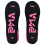 (Medium) MARTIAL ARTS SCHOOL TATAMI MAT TRAINING SOCKS - BLACK/PINK 3