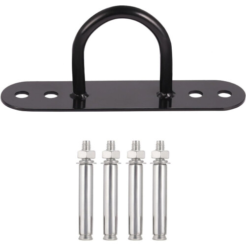Ceiling Mount Bracket Hook for Suspension Strap Crossfit Gym Rings 2