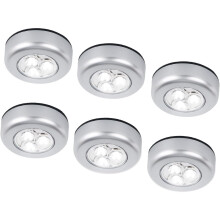 6-Pack LED Battery Operated Wireless Night Light Stick