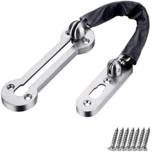 Front Door Chain Security Locking Restrictors Chain Door Restrictors - Polished Chrome