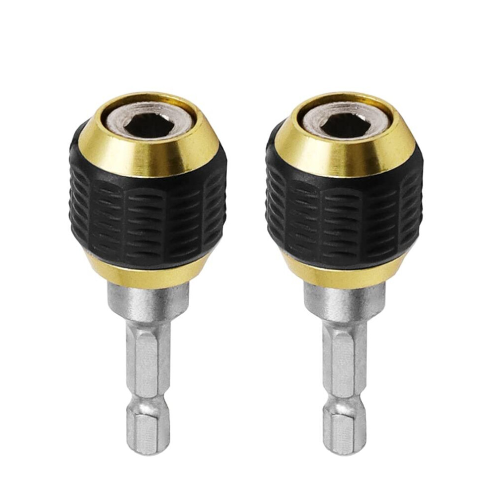 2Pcs 1/4" Hex Shank Drill Bit Extended Screwdriver Bit Holder 9365884480906