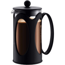 Coffee Maker, Borosilicate Glass - 3-Cup (0.35 L), Black