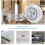 6-Pack LED Battery Operated Wireless Night Light Stick 6