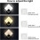 Wall Light Indoor Living Room LED Square Wall Light, Black 3