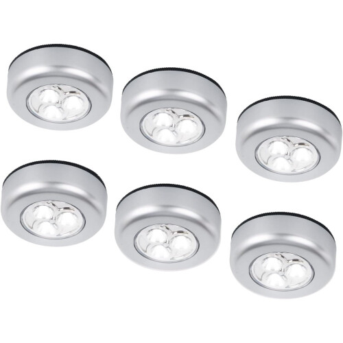 6-Pack LED Battery Operated Wireless Night Light Stick 1