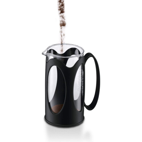 Coffee Maker, Borosilicate Glass - 3-Cup (0.35 L), Black 2