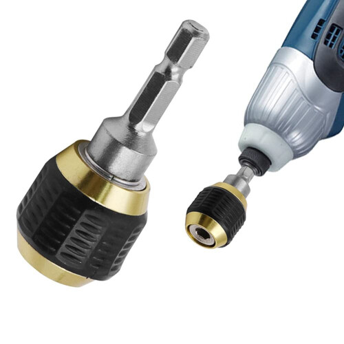2pcs 1/4" Hex Shank Drill Bit Extended Screwdriver Bit Holder 2