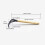 Garden claw rake for hand tools for cultivating plants 3
