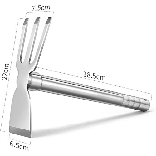 Hoe dual-purpose gardening tools thickened digging planting loose soil 2