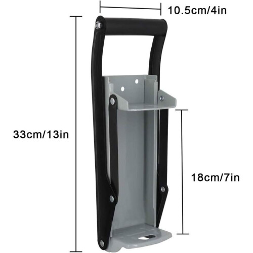 Can Crusher & Corkscrew - Aluminum Drinking Tin Can Kitchen Recycling Tool 2