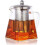 Square Glass Teapot with Infuser, 500ml with Strainer 2