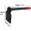 Hoe gardening tool for weeding and digging soil, black 3