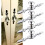 Pack of 4 Crystal Drawer Knobs with Silver Plated Diamond Furniture Knobs 6