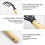 Garden claw rake for hand tools for cultivating plants 5