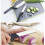 Multi-purpose utility stainless steel scissors with built-in cutting board 4