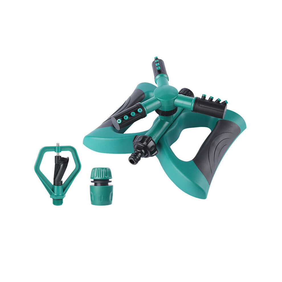 Automatic Lawn Sprinkler 360 Degree 3 Arm Rotating Sprinkler System