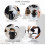500ml Handmade Ceramic Pour-Over Coffee Set with Black V60 Dripper & Decanter 4