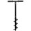 Manual Adjustable Hand Drill Spiral Steel Ground Excavator Diameter 10cm 1