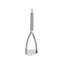 Stainless steel potato masher food supplement tool