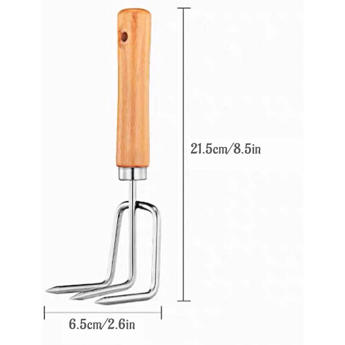 Mini Hand Rake Manual Weed Sweeper Garden Tool 2