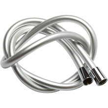 PVC Smooth Shower Hose 1.5M / 59 Inch with Twist Resistant Brass Connection