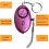 3-Pack Security Alarm Keychains with LED Flashlight 4