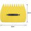 Yellow garden leaf trowel, leaf collector grass catcher (1 pair) 3