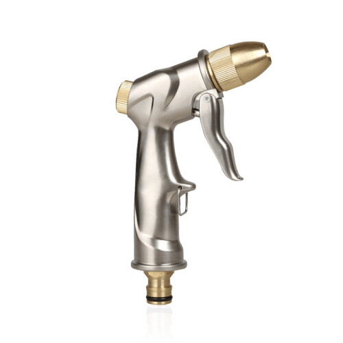 Garden Hose Spray Gun with All Brass Nozzle