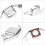 4 Pack Magnetic Seam Guide Gauge Sewing Machine Accessories 5