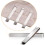 Sewing Clips 20 Metal Hemming Clips 3" Measuring Ruler 2