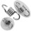 2 Hammock Springs, Hardened Galvanized Steel Tension Springs 5