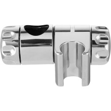 25mm Shower Head Holder Bathroom Chrome Slider Hand Holder For 25mm