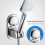 Suction Shower Head Holder, Adjustable Waterproof Handheld Shower Holder 5
