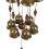 Bird's Nest Wind Chimes, Bird Chimes with 12 Wind Chimes Bronze 4