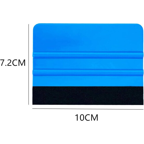 5-Pack Vinyl Squeegee Decal Applicators Felt Edge Window Tint Squeegee Tool 2