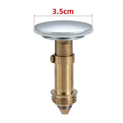 Pop button drain plug 35mm sink plug filter 2