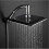 360¡ã Swivel 9" Square Rain Overhead Shower 4