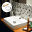 Pop button drain plug 35mm sink plug filter 5