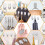Self Adhesive Hooks 2 Pack, 3M Wall Mount Strong Adhesive Hooks 6