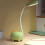 USB Touch Desk Lamp with Adjustable Brightness-Green 3