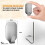Self Adhesive Hooks 2 Pack, 3M Wall Mount Strong Adhesive Hooks 5