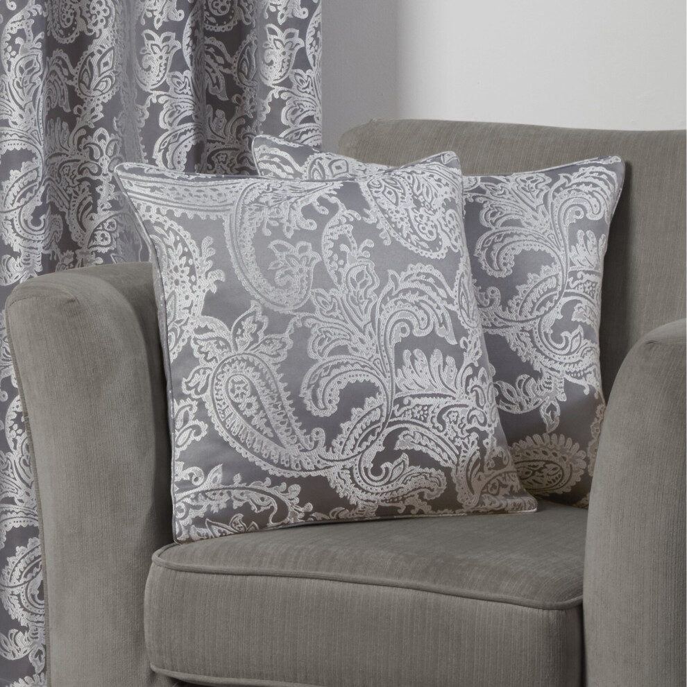 Newedgeblinds Grey Duchess Cushion Cover