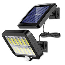 Solar Wall Light Outdoor 120000lm Ip55 Waterproof Garden Fence Yard