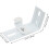 4pcs Vertical Blind L Shape Brackets Curtain Track Mounts 3
