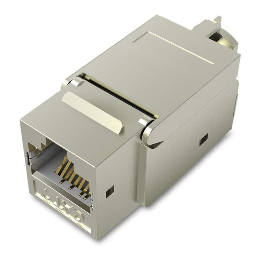 Rj45 Modular Jack, Cat7 Cat6 Cat5 Rj45 8P8c Network Keystone Jack Rj45 Socket In-Line Coupler 9365884483105