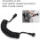 Hose inlet pipe 2M shower hose black 5