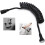 Hose inlet pipe 2M shower hose black 6