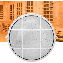E27 Threaded Sauna Room Explosion-proof, High Temperature and Moisture-proof Round Lamp Lighting